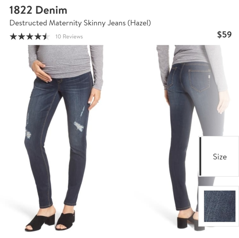 1822 Denim Maternity jeans, size xl